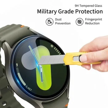 Tech-Protect Glass Fit+ aizsargstikls Samsung Galaxy Watch 8 Classic 46mm, 2 gab.