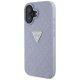 Чехол Guess Hot Stamp 4G Pattern для Apple iPhone 16, Фиолетовый