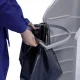 Atkritumu šķirošanas tvertne Hailo ProfiLine WSB Design Plus XXXL 120 l, pelēka