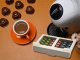 Hanging Nespresso Coffee Capsule Organizer, 30 Capsules, Pull-out, White/Grey