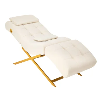 Косметологическое кресло для наращивания ресниц Sillon Umbra белый...