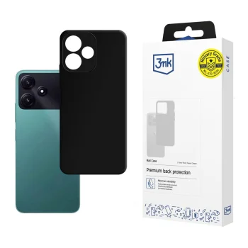 3mk Matt Case vāciņš priekš Xiaomi Poco M6 Pro 5G, melns