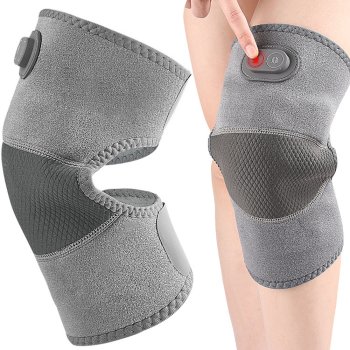 Heated Knee Massager, Vibrating Knee Brace