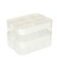 3-Tier Stackable Storage Organizer for Building Blocks & Toys with Dividers