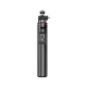 Telescopic selfie stick - tripod WC13YDS 1.3m with double lamp and holder, black