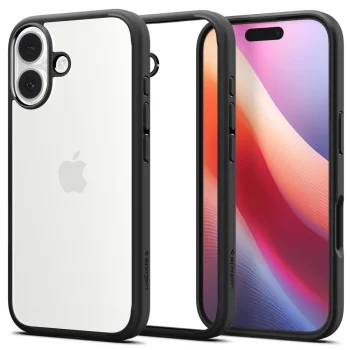 Spigen iPhone 17 vāciņš Ultra Hybrid, melns