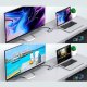 Choetech 9in1 multifunctional USB Type C HUB - 3x USB 3.2 Gen 1 / SD and TF memory card reader / HDMI 4K 30Hz / VGA...