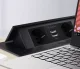 Встраиваемый в столешницу блок розеток Izoxis 21446 с 2x USB, черный