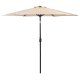 Dārza saulessargs Multigarden SL-UM003C, 270 cm, bēšs