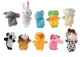 Leļļu teātris Plīša rotaļlieta uz pirksta 10 gab. | Puppet Theater Plush toy on finger 6 pcs