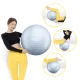 Гимнастический мяч 4FIZJO Reh Ball 55 см, серый с насосом