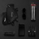 Wozinsky WBB23BK Under-Frame Bike Bag with Bottle Holder 1.5L, Black