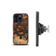 Уникальный чехол Bewood для iPhone 16 Pro - оранжевый с MagSafe