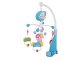 Bērnu Gūltas Muzikālais Karuselis Projektors Rotaļlietas Grabuļi + Pults, Zils | Baby Musical Crib Mobile...