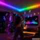 10 m RGB LED lenta ar pulti un lietotni (12V, 2835, Music Sync)