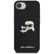 Karl Lagerfeld Fixed Glitter vāciņš iPhone 16e - Melns