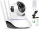 IP Wi-Fi kamera / elektroniskā aukle ar kustības sensoru un nakts redzamību