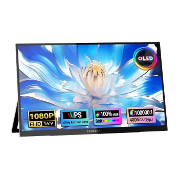 Портативный сенсорный монитор 13.3" OLED ZEUSLAP OL133ED FHD