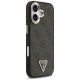 Guess 4G Triangle Logo MagSafe vāciņš iPhone 17 - melns un zelta | Phone Case Cover Black And Gold