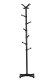 Metāla stāvpakaramais drēbēm ModernHome 180 cm, melns