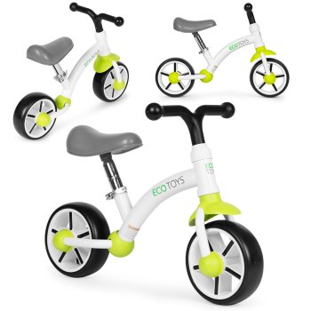 Ecotoys Balance Bike with EVA Wheels, Green
