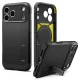 Vāciņš Spigen Tough Armor priekš iPhone 18 Pro Max / 17 Pro Max ar MagSafe, melns