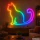 Гибкая светодиодная неоновая лента RGB с Bluetooth и пультом, 10 м