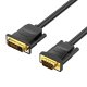 DVI(24+1) - VGA kabelis 1,5 m Vention EABBG (melns) | to Cable 1.5m (Black)
