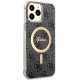Guess iPhone 13 Pro Max vāciņš 4G MagSafe, melns