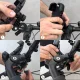 Wozinsky WBHBK6 velo un moto viedtālruņa turētājs stūrei, melns
