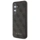 Чехол Guess для Samsung Galaxy S24 FE 4G Metal Gold Logo, коричневый