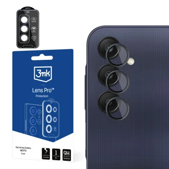 3Mk Lens Protection Pro kameras aizsargstikls Samsung Galaxy A25 5G, Melns