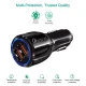 Maclean MCE478 B Automašīnas lādētājs, 2x USB, Quick Charge 3.0, 30W, Melns
