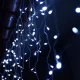 Āra Ziemassvētku LED lāsteku virtene 19m 500 LED, auksti balta