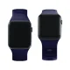 3mk Silicone Watch Strap for Apple Watch 38 / 40 / 41 mm, Blue