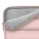 Сумка для ноутбука 13-14\" Tech-Protect Puffy с чехлом, розовый