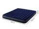 Двухместный надувной матрас Intex 64755 с велюровым покрытием, 203x183 см
