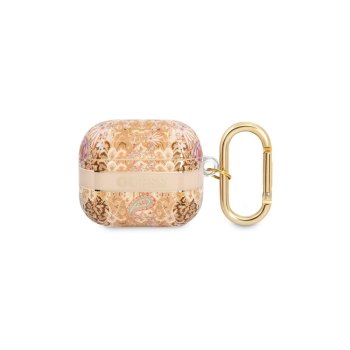 Guess GUA3HHFLD AirPods 3 cover gold/gold Paisley Strap Collection