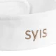 Kosmētiskā velūra matu lente SYIS, balta