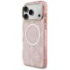Guess IML Peony Dot MagSafe Phone Case Cover iPhone 17 Pro Max - Pink