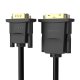 DVI(24+1) - VGA kabelis 1,5 m Vention EABBG (melns) | to Cable 1.5m (Black)