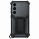 Чехол Samsung Galaxy S23 Rugged Gadget Case с кольцом и подставкой, серый