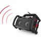PerfectPro ROCKPRO Jobsite Radio DAB+ Bluetooth FM IP65, Black