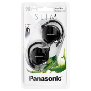 Panasonic RP-HS46 aiz auss aizliekamas austiņas, melnas