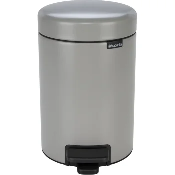 Мусорное ведро с педалью Brabantia NewIcon 3,0 л Soft Grey