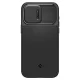 Spigen iPhone 15 Pro Max vāciņš Optik Armor Mag, melns