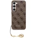 Guess Samsung Galaxy A35 vāciņš 4G Charms Collection, brūns