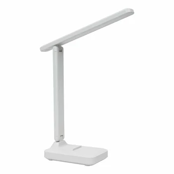 LED galda lampa ar skārienvadību, krēmkrāsa