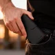 Tech-Protect Wallet atverams vāciņš priekš Samsung Galaxy S26 Ultra, melns/sarkans
