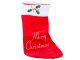 Large Christmas Gift Stocking, 62 cm, Red